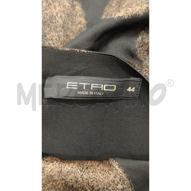 VESTITO D ETRO NERO A POIS | Mercatino dell'Usato Roma viale tirreno 4