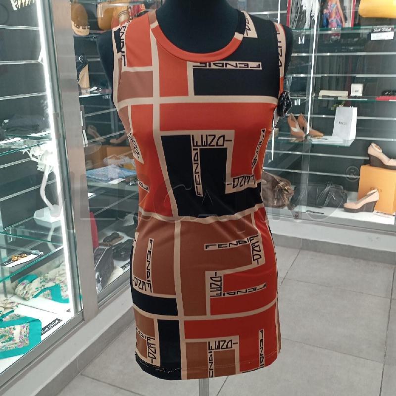 VESTITO D FENDI MARE MULTICOLOR | Mercatino dell'Usato Roma viale tirreno 1