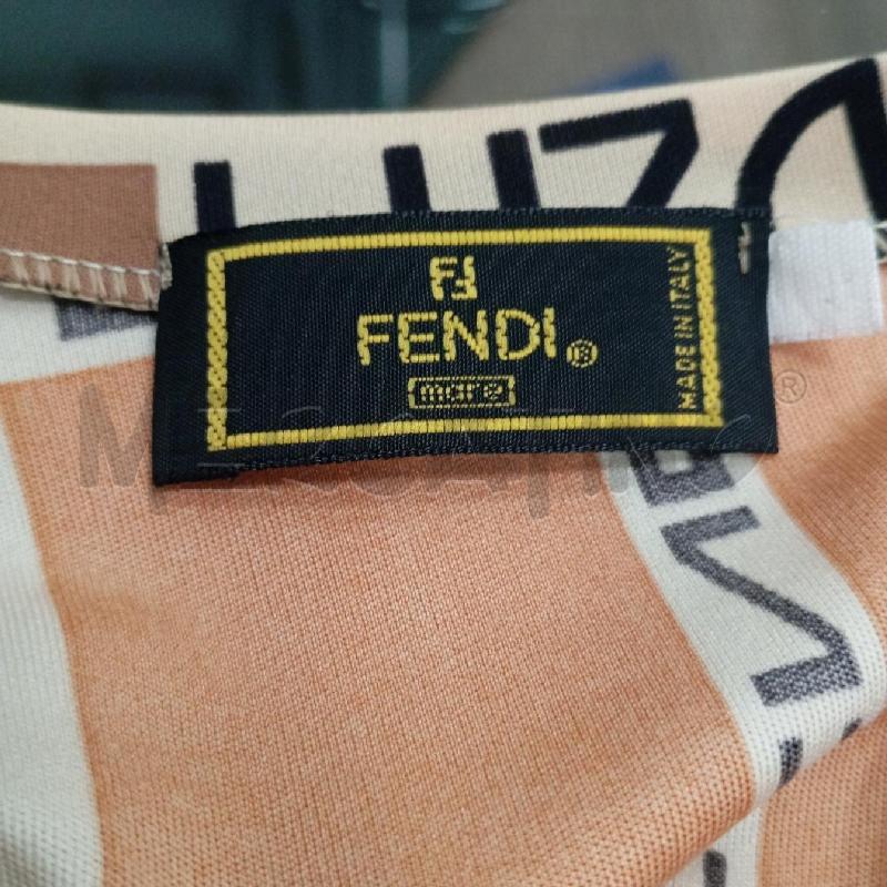 VESTITO D FENDI MARE MULTICOLOR | Mercatino dell'Usato Roma viale tirreno 3