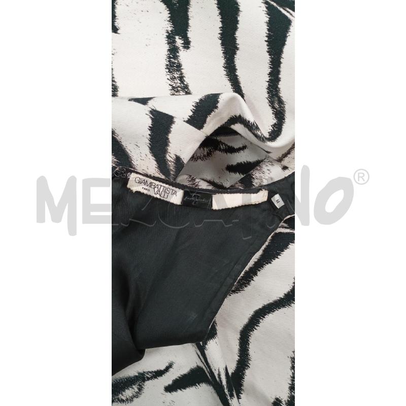 VESTITO D GIANBATTISTA VALLI ZEBRATO  | Mercatino dell'Usato Roma viale tirreno 5