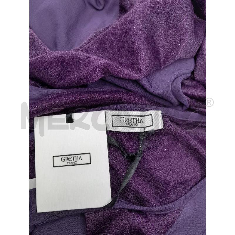 VESTITO D GRETHA VI LUNGO PARTI GLITTER  | Mercatino dell'Usato Roma viale tirreno 4