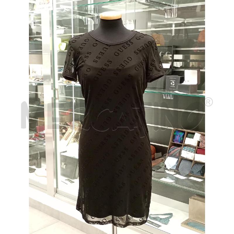 VESTITO D GUESS RETINA NE SCRITTE + SOTTOVESTE  | Mercatino dell'Usato Roma viale tirreno 1