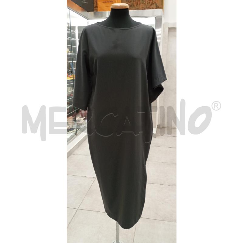 VESTITO D IXOS GR SCURO CON SINGOLO MANICOTTO NE  | Mercatino dell'Usato Roma viale tirreno 1