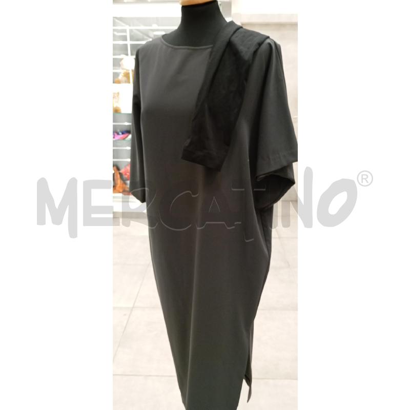 VESTITO D IXOS GR SCURO CON SINGOLO MANICOTTO NE  | Mercatino dell'Usato Roma viale tirreno 4