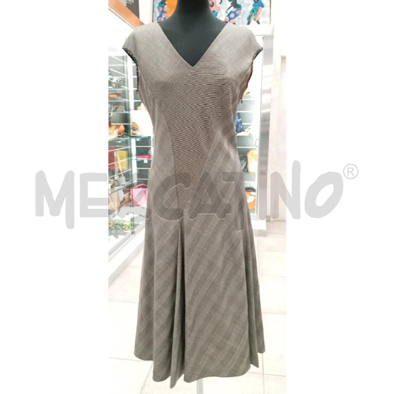 VESTITO D LES COPAINS TARTAN GR NE BI LUNGO  | Mercatino dell'Usato Roma viale tirreno 1