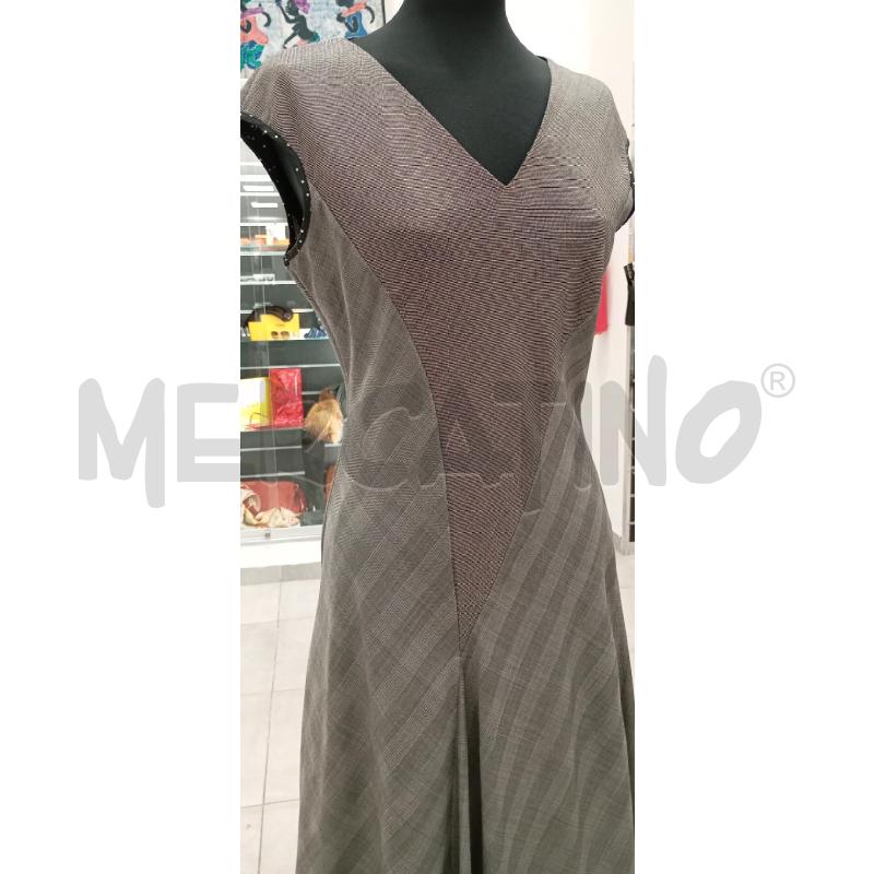 VESTITO D LES COPAINS TARTAN GR NE BI LUNGO  | Mercatino dell'Usato Roma viale tirreno 2