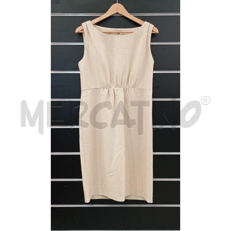 VESTITO D LIST DORATO GLITTERATO | Mercatino dell'Usato Roma viale tirreno 1