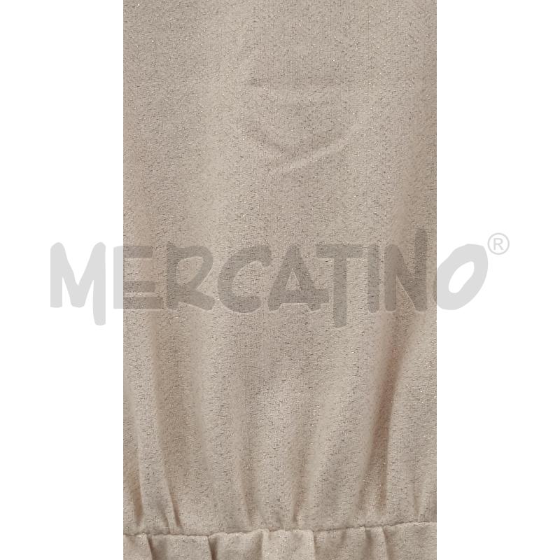 VESTITO D LIST DORATO GLITTERATO | Mercatino dell'Usato Roma viale tirreno 3