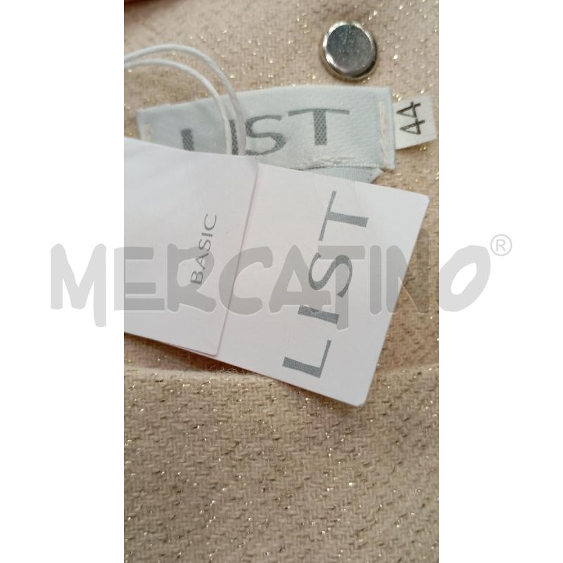VESTITO D LIST DORATO GLITTERATO | Mercatino dell'Usato Roma viale tirreno 4