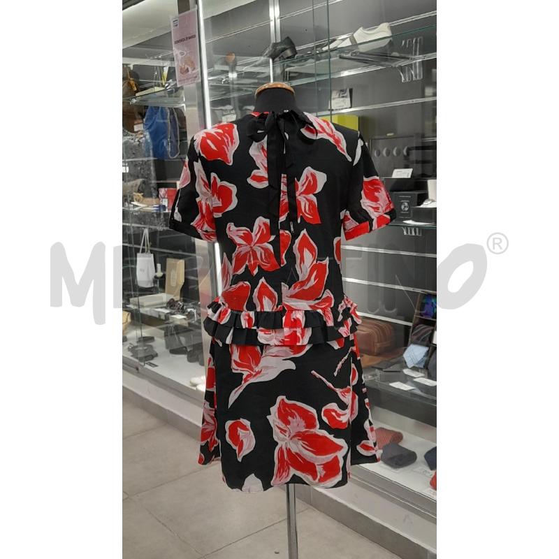VESTITO D LIUJO NE FIORI GRANDI RSS RS BI | Mercatino dell'Usato Roma viale tirreno 2