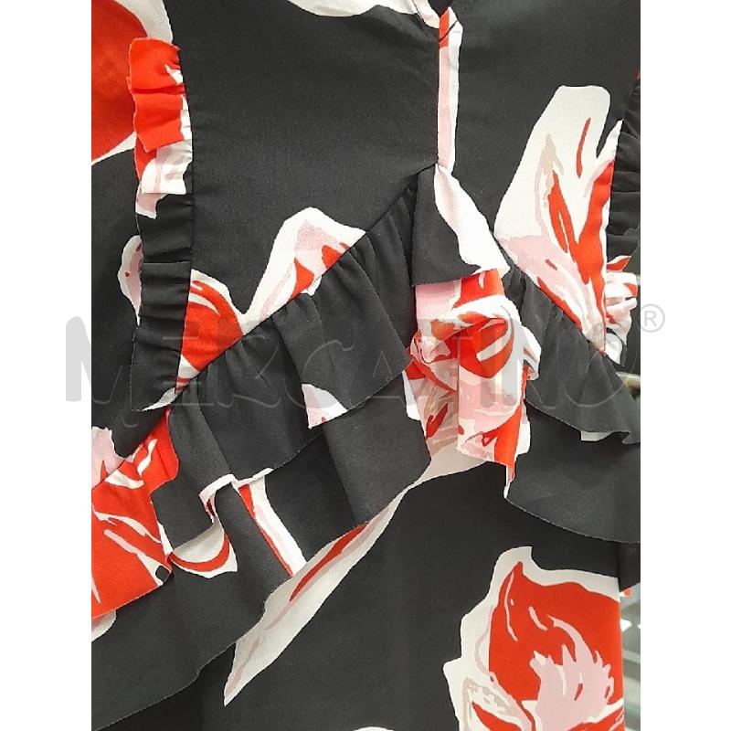 VESTITO D LIUJO NE FIORI GRANDI RSS RS BI | Mercatino dell'Usato Roma viale tirreno 3
