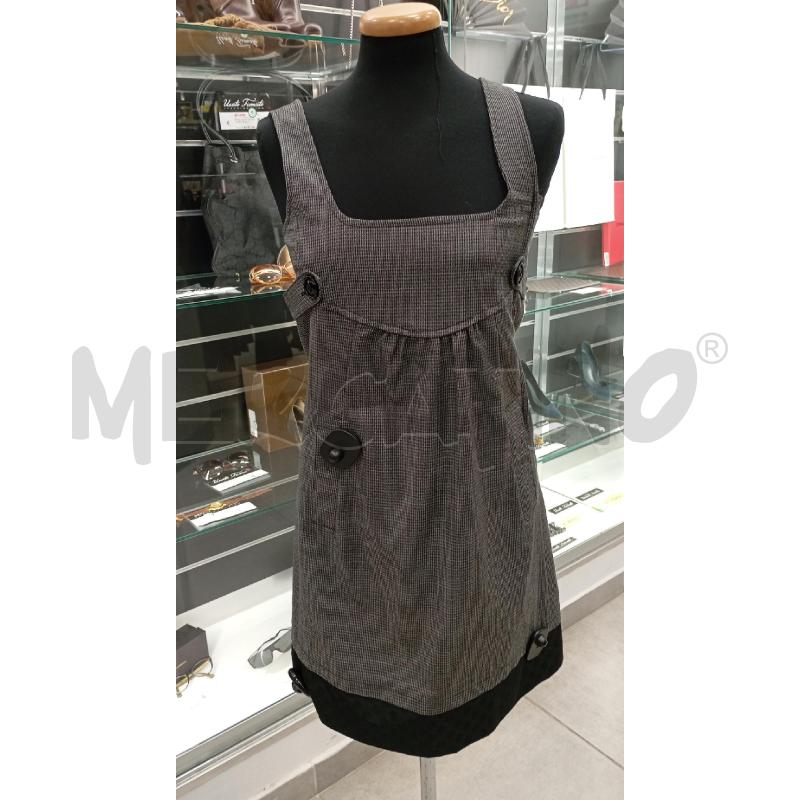 VESTITO D MAX&CO GR RIGATO FONDO POIS  | Mercatino dell'Usato Roma viale tirreno 1