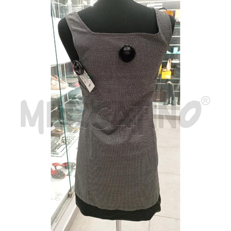 VESTITO D MAX&CO GR RIGATO FONDO POIS  | Mercatino dell'Usato Roma viale tirreno 2