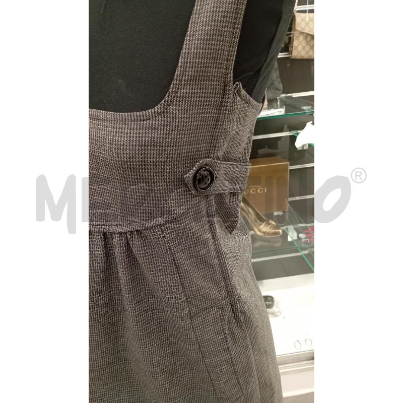 VESTITO D MAX&CO GR RIGATO FONDO POIS  | Mercatino dell'Usato Roma viale tirreno 3