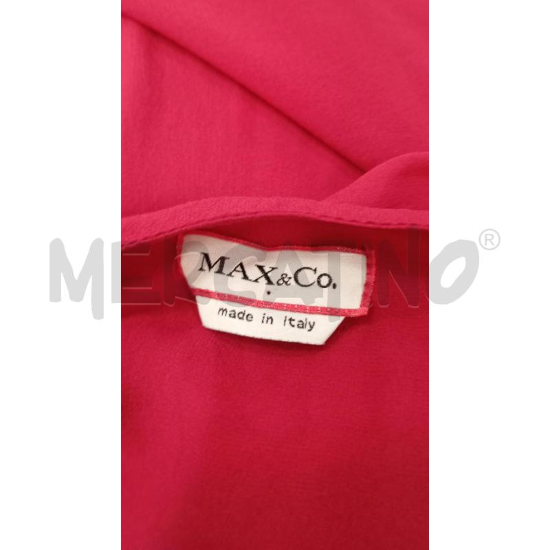 VESTITO D MAX&CO ROSSO  | Mercatino dell'Usato Roma viale tirreno 4