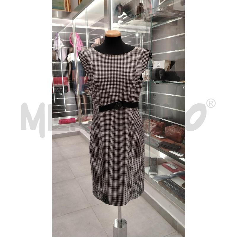 VESTITO D MAX & CO QUADRATINI BI NE  | Mercatino dell'Usato Roma viale tirreno 1