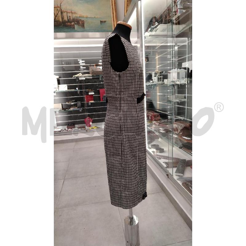 VESTITO D MAX & CO QUADRATINI BI NE  | Mercatino dell'Usato Roma viale tirreno 3