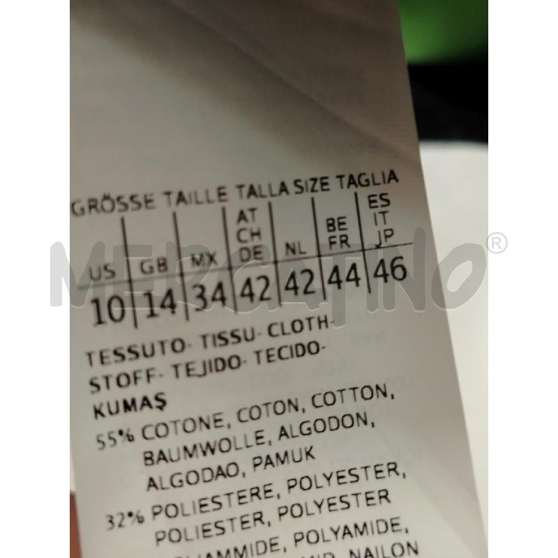 VESTITO D MAX & CO RIGHE GR NE BE BI BL | Mercatino dell'Usato Roma viale tirreno 4