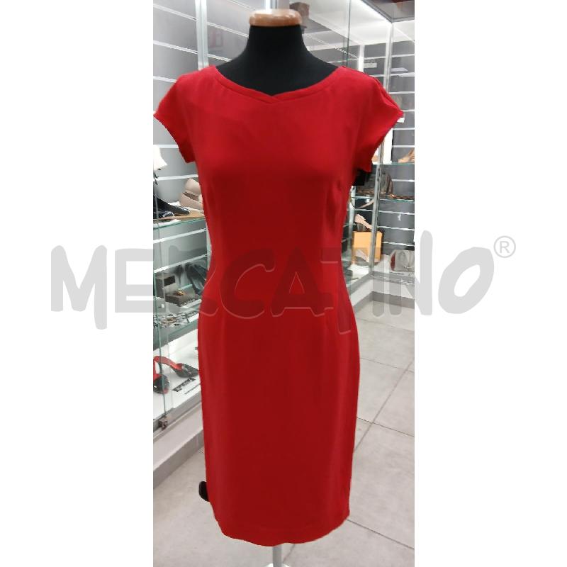 VESTITO D MY TIME ROSSO | Mercatino dell'Usato Roma viale tirreno 1