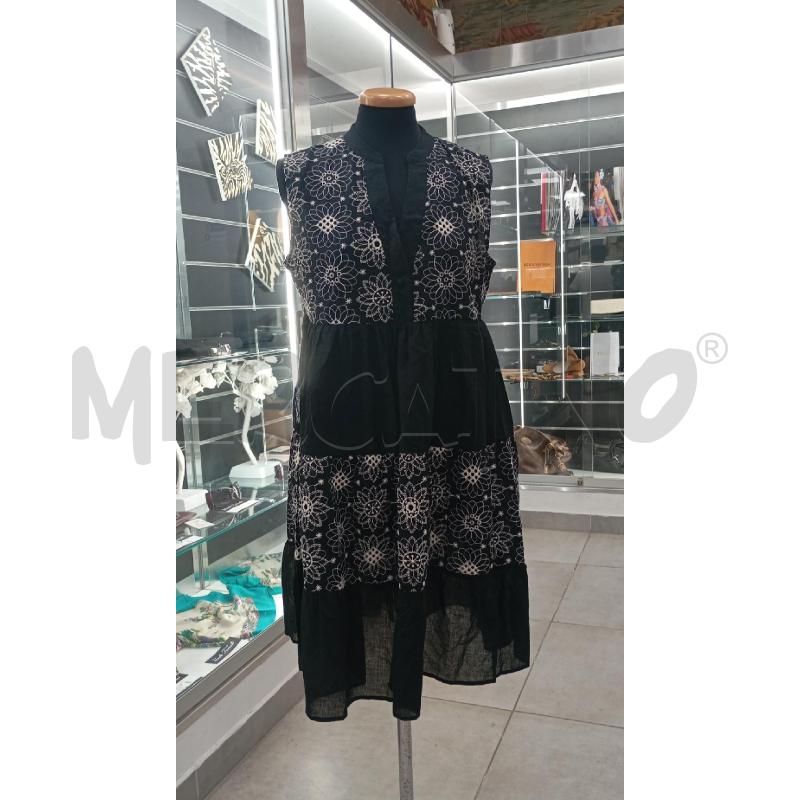 VESTITO D PANAJI NE RICAMI BI  | Mercatino dell'Usato Roma viale tirreno 1