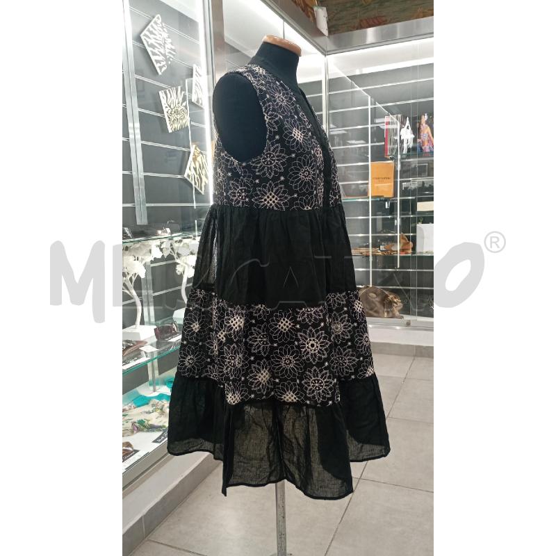 VESTITO D PANAJI NE RICAMI BI  | Mercatino dell'Usato Roma viale tirreno 3
