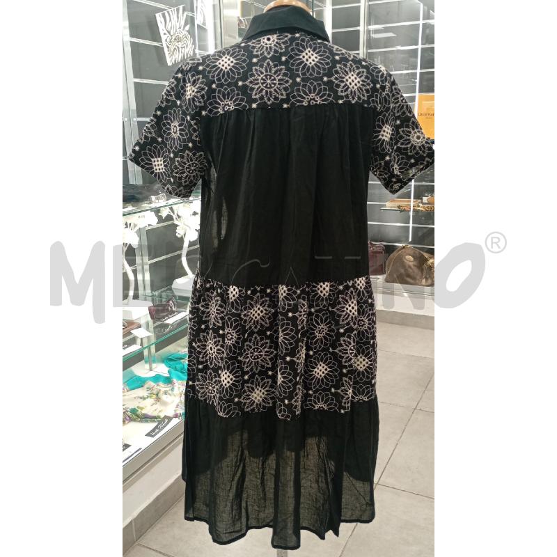 VESTITO D PANAJI NE RICAMI BI CHEMISIERE  | Mercatino dell'Usato Roma viale tirreno 2