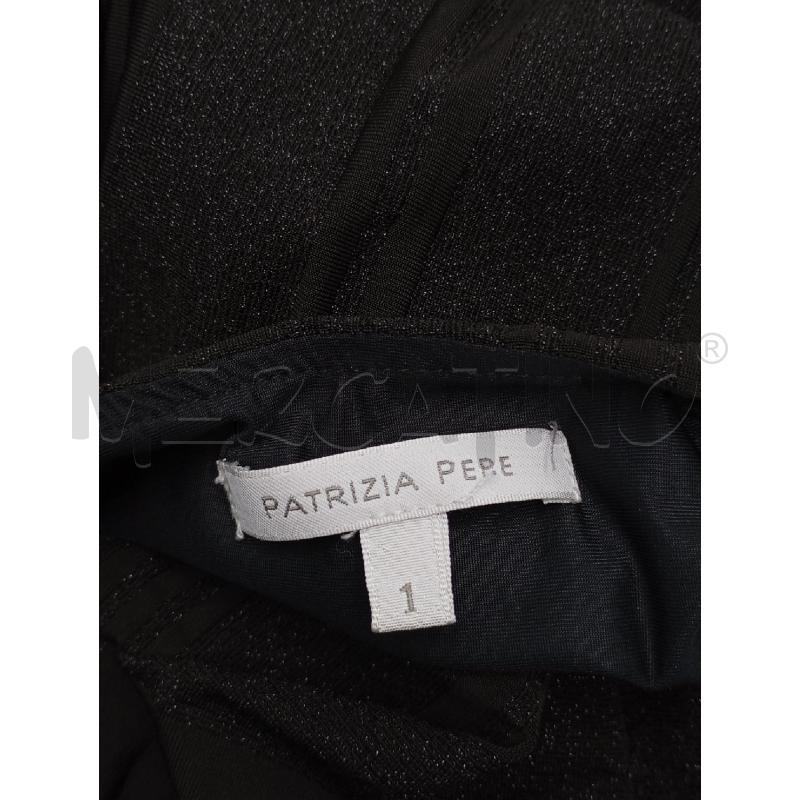 VESTITO D PATRIZIA PEPE COSTINE A V GLITTER SCOLLO V  | Mercatino dell'Usato Roma viale tirreno 4