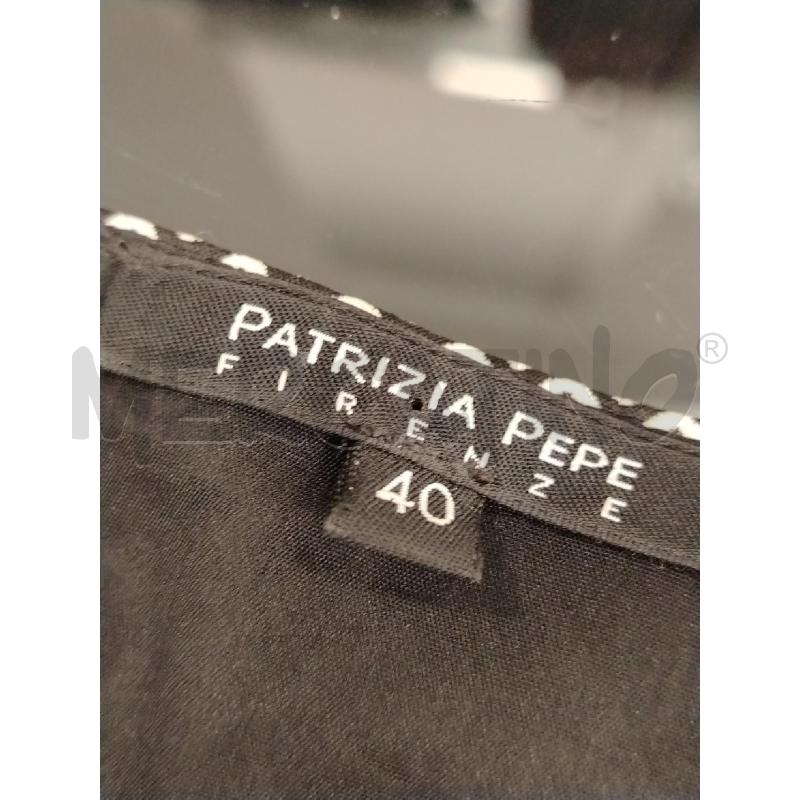 VESTITO D PATRIZIA PEPE NE ROMBI BE AMPIO CORTO | Mercatino dell'Usato Roma viale tirreno 3