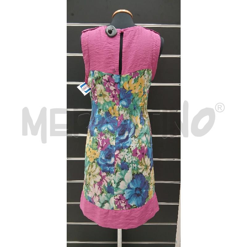 VESTITO D PENNYBLACK ROSA FANTASIA FLOREALE | Mercatino dell'Usato Roma viale tirreno 2