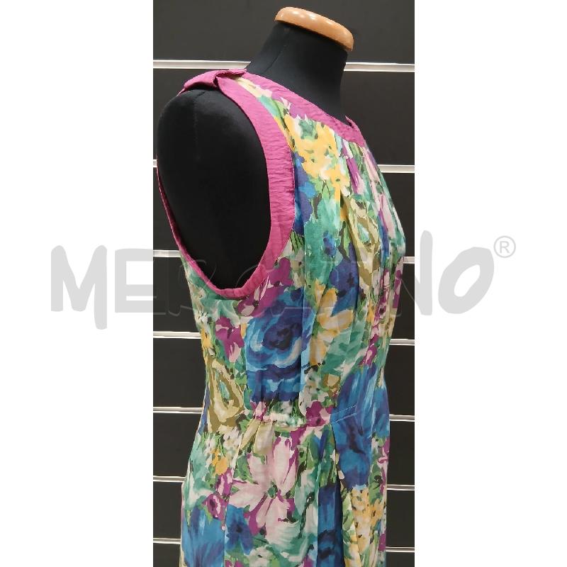 VESTITO D PENNYBLACK ROSA FANTASIA FLOREALE | Mercatino dell'Usato Roma viale tirreno 3