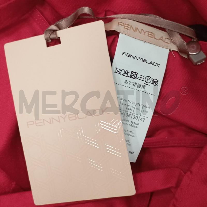 VESTITO D PENNYBLACK ROSSO  | Mercatino dell'Usato Roma viale tirreno 4