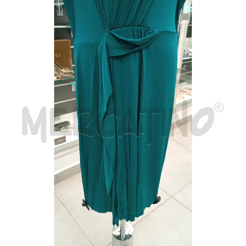 VESTITO D PHILOSOPHY DI ALBERTA FERRETTI ACQUA MARINA | Mercatino dell'Usato Roma viale tirreno 4