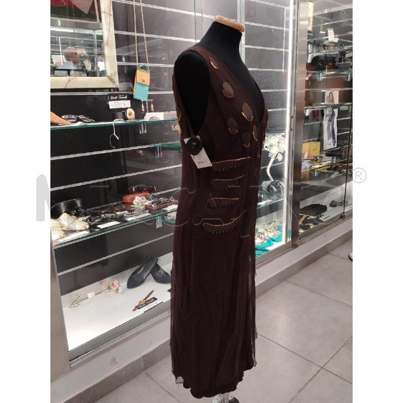VESTITO D ROBERTO CAVALLI MA VELATO PERLINE BARRE  | Mercatino dell'Usato Roma viale tirreno 3