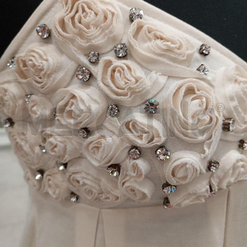 VESTITO D SCERVINO STREET BE COPPA FLOREALE STRASS BI | Mercatino dell'Usato Roma viale tirreno 5