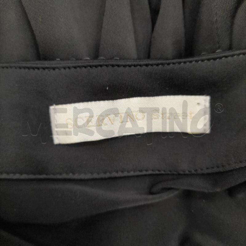 VESTITO D SCERVINO STREET NERO CON APPLICAZIONI | Mercatino dell'Usato Roma viale tirreno 4