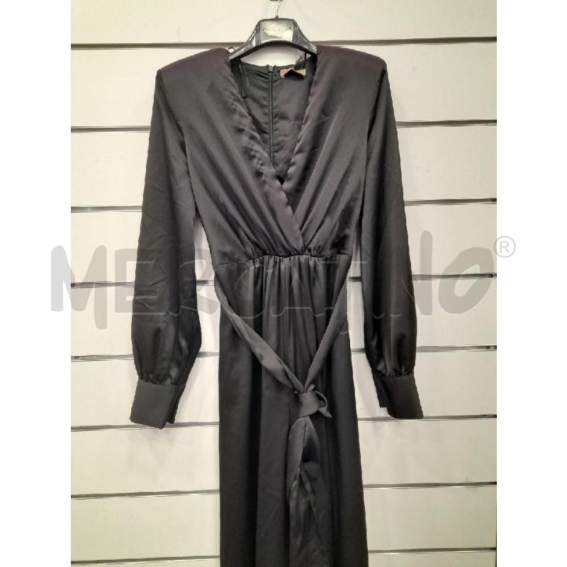 VESTITO D SHIKI  NE LUNGO SATIN SCOLLO V  | Mercatino dell'Usato Roma viale tirreno 1