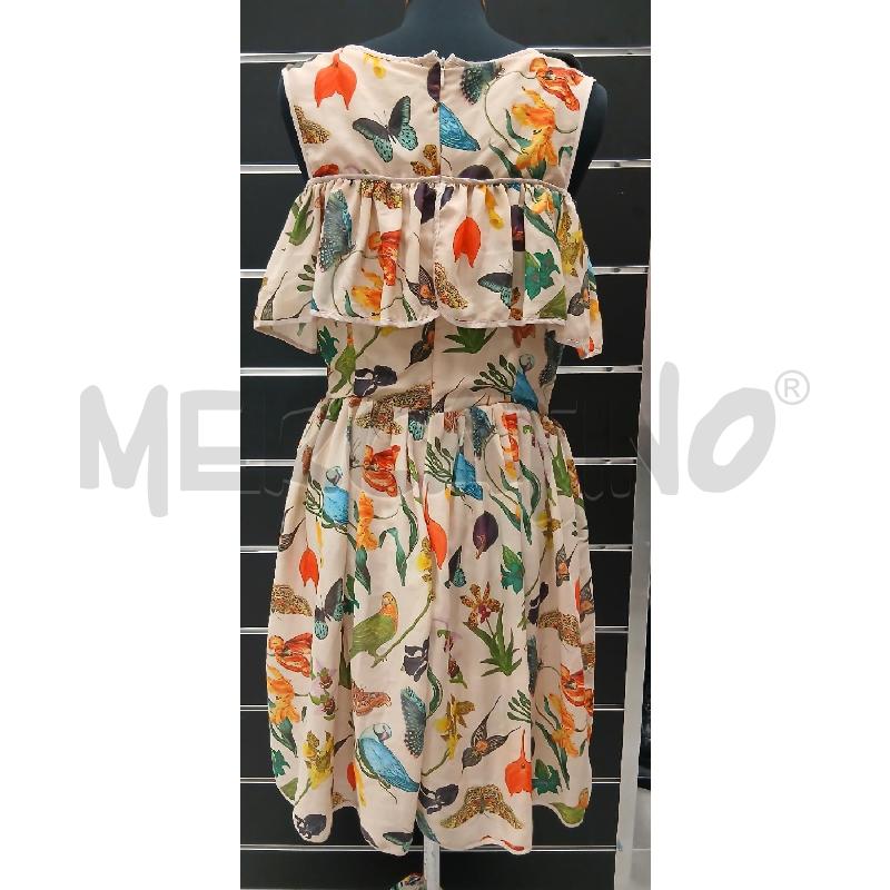 VESTITO D SILVIAN HEACH BEIGE FANTASIA MULTICOLOR | Mercatino dell'Usato Roma viale tirreno 2