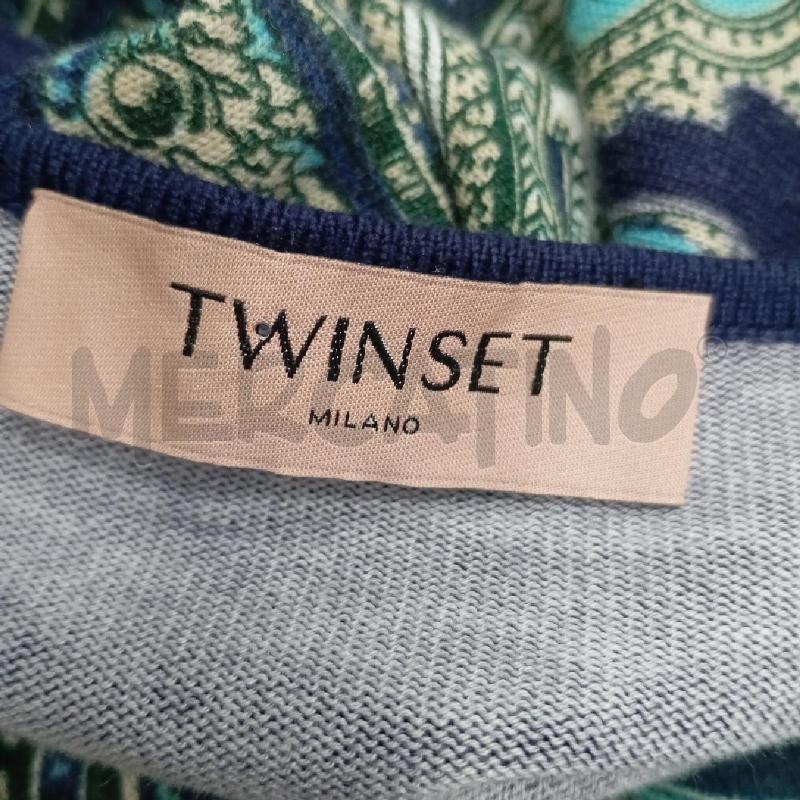 VESTITO D TWINSET BL FANT VE FRANGE /C | Mercatino dell'Usato Roma viale tirreno 4