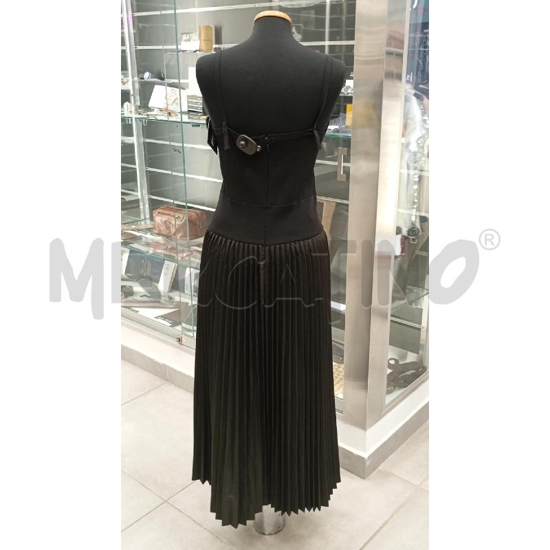 VESTITO D TWINSET LUNGO NE COSTINE PIEGHE  | Mercatino dell'Usato Roma viale tirreno 2