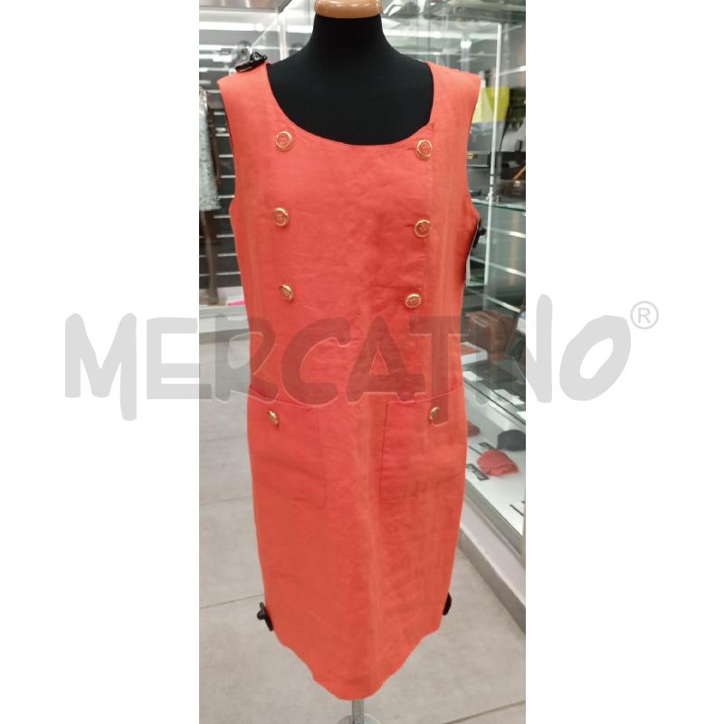 VESTITO D VALENTINO ARANCIONE  | Mercatino dell'Usato Roma viale tirreno 1