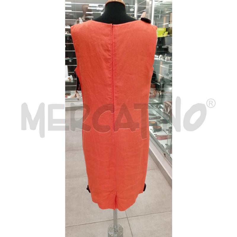 VESTITO D VALENTINO ARANCIONE  | Mercatino dell'Usato Roma viale tirreno 2
