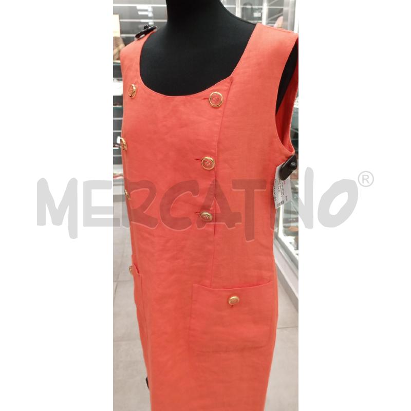 VESTITO D VALENTINO ARANCIONE  | Mercatino dell'Usato Roma viale tirreno 3