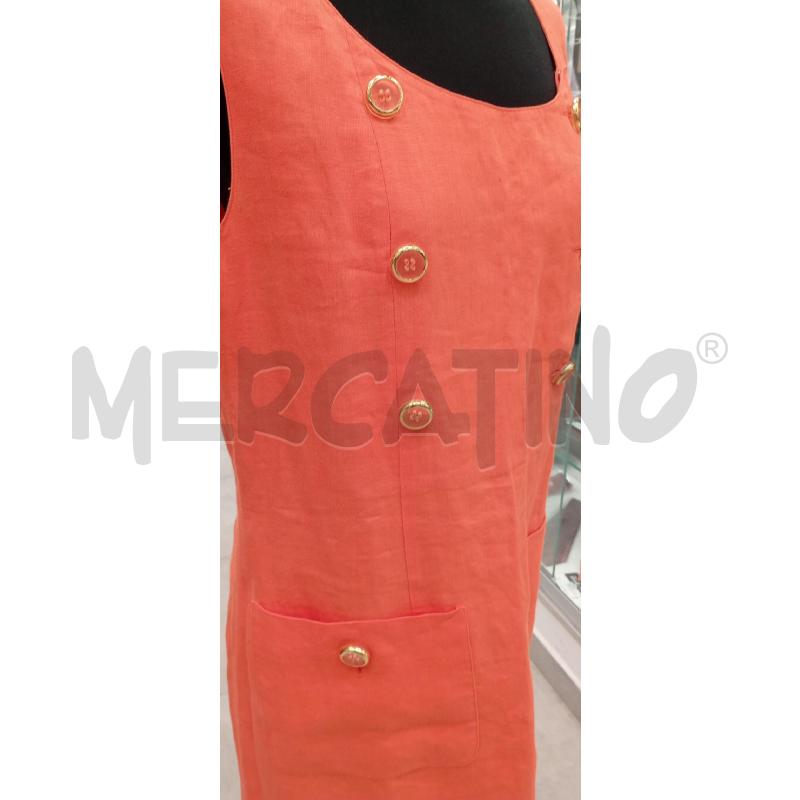 VESTITO D VALENTINO ARANCIONE  | Mercatino dell'Usato Roma viale tirreno 4