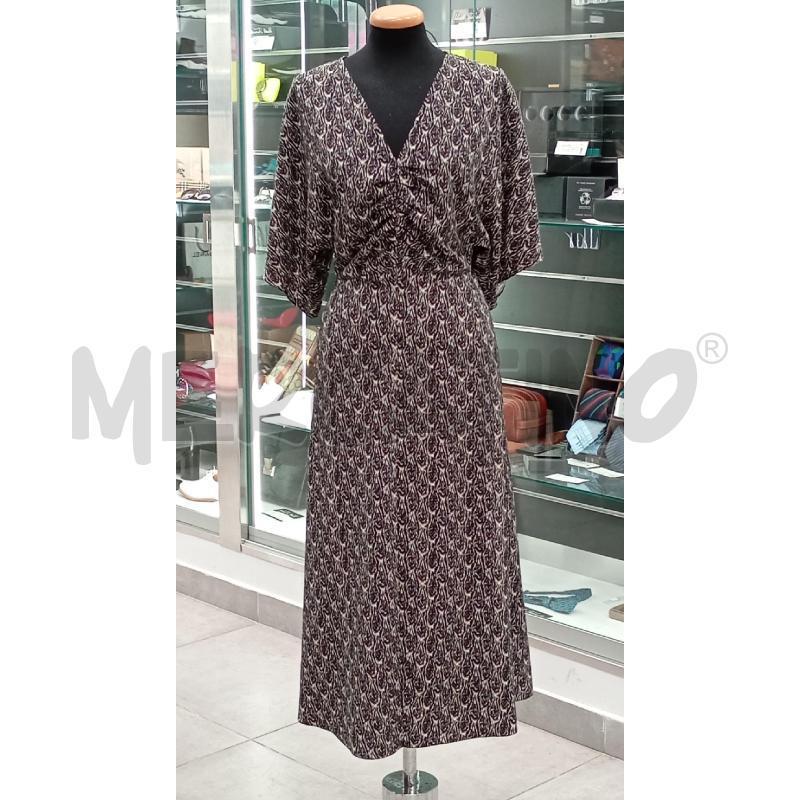 VESTITO D VANESSA BRUNO LUNGO FANT ASTRATTA GR NE | Mercatino dell'Usato Roma viale tirreno 1