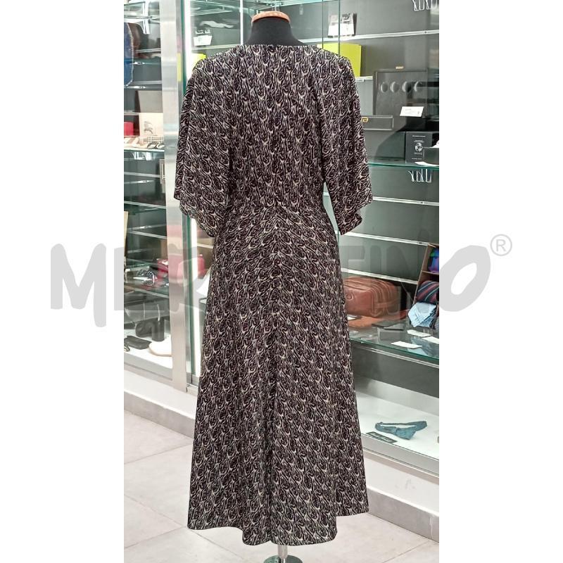 VESTITO D VANESSA BRUNO LUNGO FANT ASTRATTA GR NE | Mercatino dell'Usato Roma viale tirreno 2