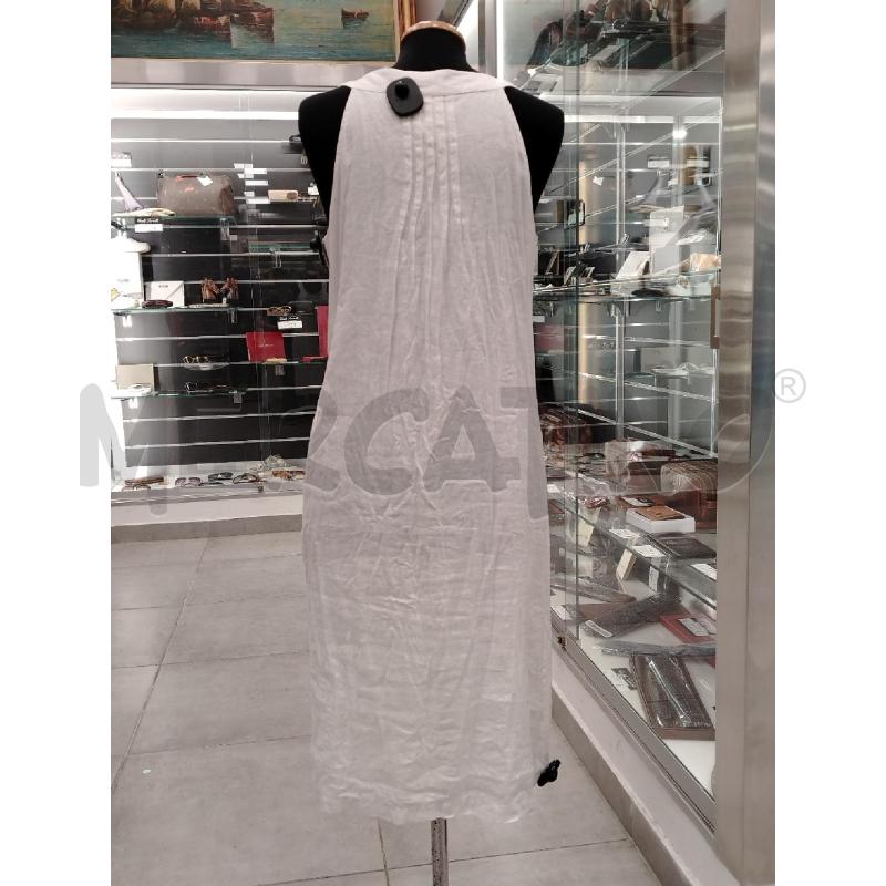 VESTITO D WEEKEND MAXMARA BIANCO | Mercatino dell'Usato Roma viale tirreno 2