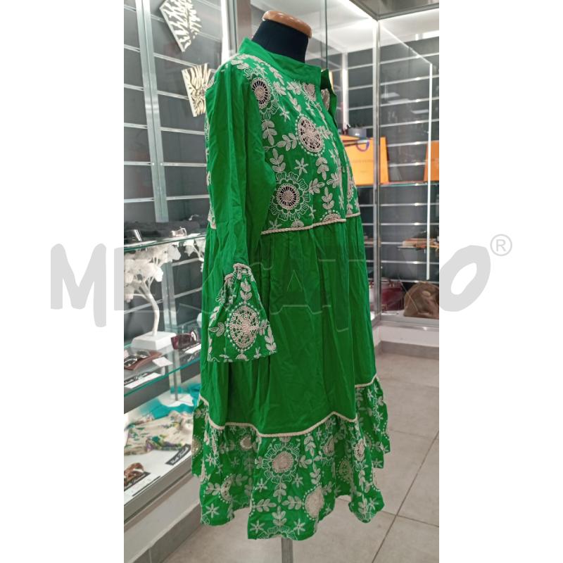 VESTITO D  PANAJI VE RICAMI BI  | Mercatino dell'Usato Roma viale tirreno 3