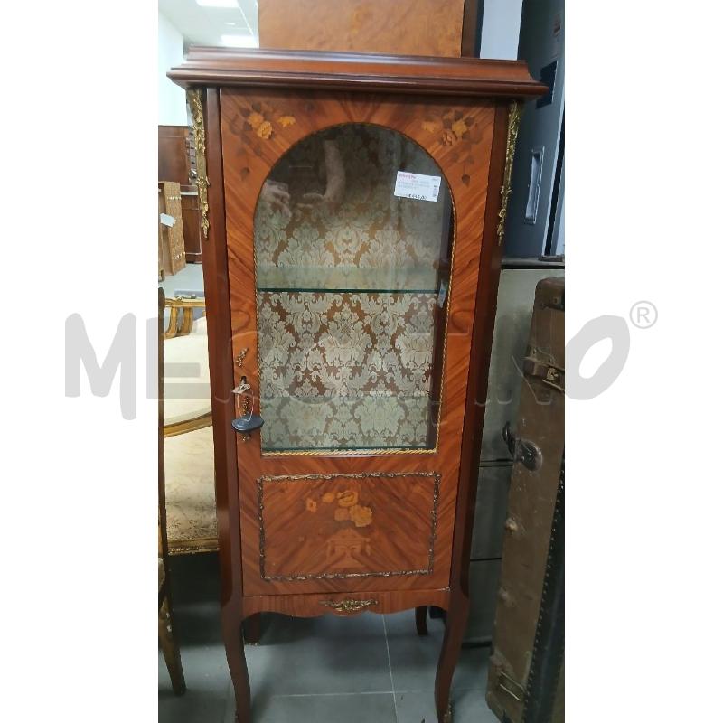 VETRINETTA INTARSIATA 1AV INSERTI OTTONE | Mercatino dell'Usato Roma viale tirreno 1