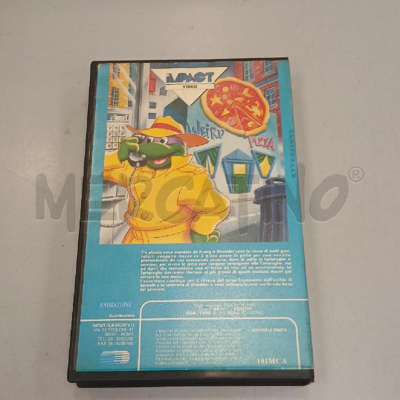 VHS TNTIL CASO DELLE TRE PIZZE/L'OCCHIO DI SARNOTH | Mercatino dell'Usato Roma viale tirreno 2