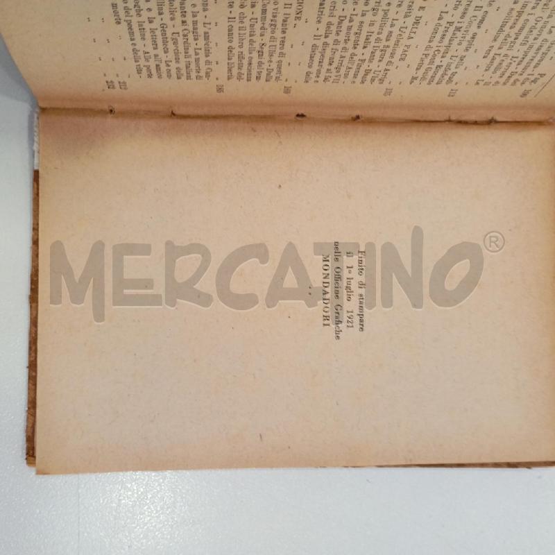 VINTAGE VITA DI DANTE GALLARATI | Mercatino dell'Usato Roma viale tirreno 4